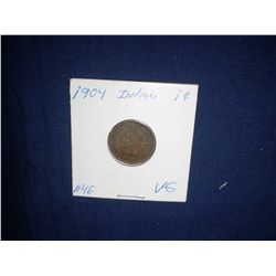 1904 indian head penny
