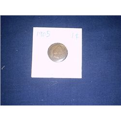 1905 indian head penny