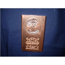 Half pound copper bar