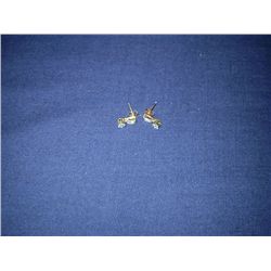 14k diamond earring