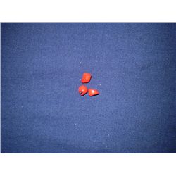red coral stones