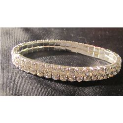 2 row bling wrist band