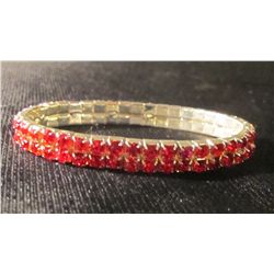 red sretchy anklet