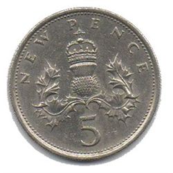 1978 new pence 5