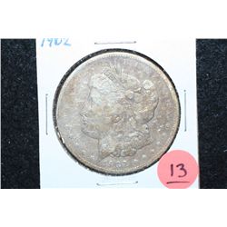 1902 Silver Morgan $1