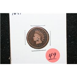 1891 Indian Head Penny
