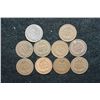 Image 2 : Indian Head Penny, Various Dates & Conditions, Lot of 10