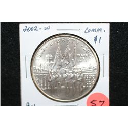 2002-W US West Point Centennial Commerative $1 Coin, BU