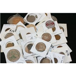 Grab Bag US Coin, Foreign Coin, Token, Wooden Nickel, Etc., Various Dates, Conditions & Denomination
