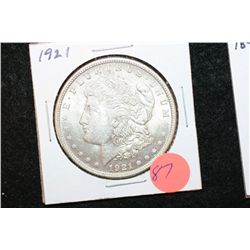 1921 Silver Morgan $1