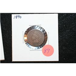 1890 Indian Head Penny