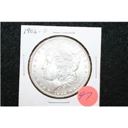 1902-O Silver Morgan $1
