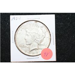 1924 Peace $1