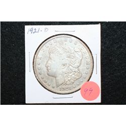 1921-D Silver Morgan $1