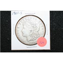 1921-S Silver Morgan $1