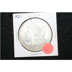 1921 Silver Morgan $1