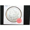 Image 1 : 1921-S Silver Morgan $1