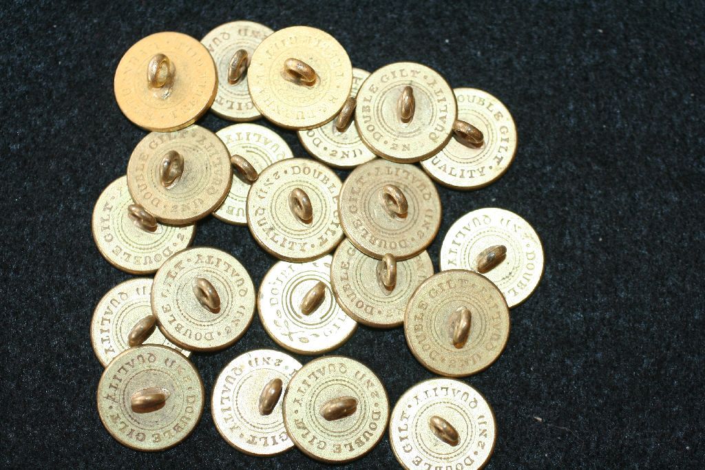 Vintage Brass Buttons
