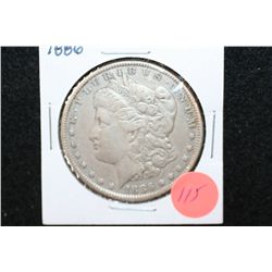 1886 Silver Morgan $1