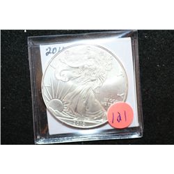 2010 Silver Eagle $1