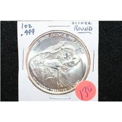 Pan American Silver Corp Silver Round, .999 Silver 1 Oz., Northwest Territorial Mint