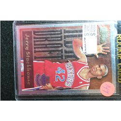 1996 NBA Topps Jerry Stackhouse-Philadelphia 76ers "3rd Overall" Basketball Card