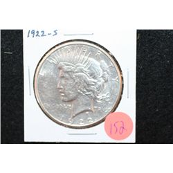 1922-S Peace $1