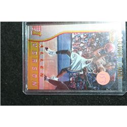 1997 NBA Topps Allen Iverson-Philadelphia 76ers Rookie Basketball Card