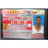 Image 2 : 1997 NBA Topps Allen Iverson-Philadelphia 76ers Rookie Basketball Card