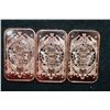 Image 2 : 2012 Copper Ingot, .999 Fine 1 Oz., Lot of 3