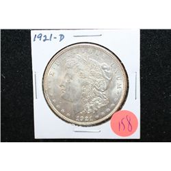 1921-D Silver Morgan $1