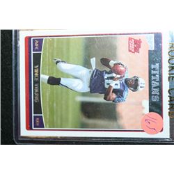 2006 NFL Topps Vince Young-Tennessee Titans Rookie Football Card
