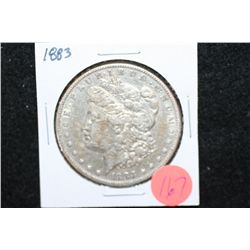 1883 Silver Morgan $1