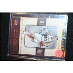 2002 NBA Fleer Emanuel Ginobili-San Antonio Spurs Rookie Basketball Card