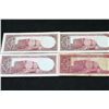 Image 2 : Turkey 2 1/2 Iki Bucuk Turk Lirasi Foreign Bank Note, Lot of 4