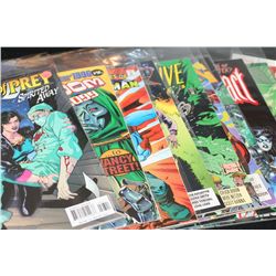 DC & Marvel Comics; Various Dates & Heroes, Lot of 10