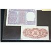Image 2 : 1947 Korea 15 Chon Foreign Bank Note & 1971 Indian 1 Rupee Foreign Bank Note, Lot of 2