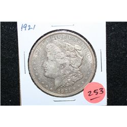 1921 Silver Morgan $1