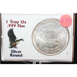 1981 US Assay Office San Francisco (Formerly Stored At) Silver Round, Minted from US Strategic Stock