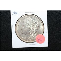 1921 Silver Morgan $1