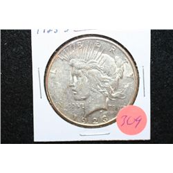 1923-S Peace $1