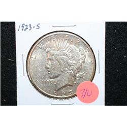 1923-S Peace $1