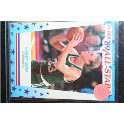 1989 NBA Fleer All-Stars Larry Bird-Boston Celtics Basketball Card