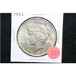 1922 Peace $1