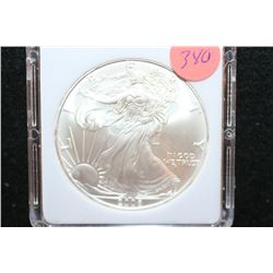 2006 Silver Eagle $1, MCPCG Graded MS70
