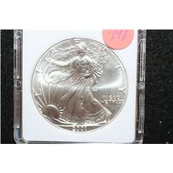 2001 Silver Eagle $1, MCPCG Graded MS70