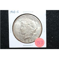 1923-S Peace $1