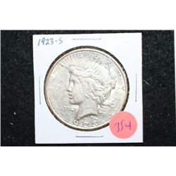 1923-S Peace $1