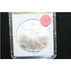 2001 Silver Eagle $1, MCPCG Graded MS70