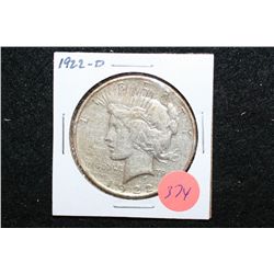 1922-D Peace $1